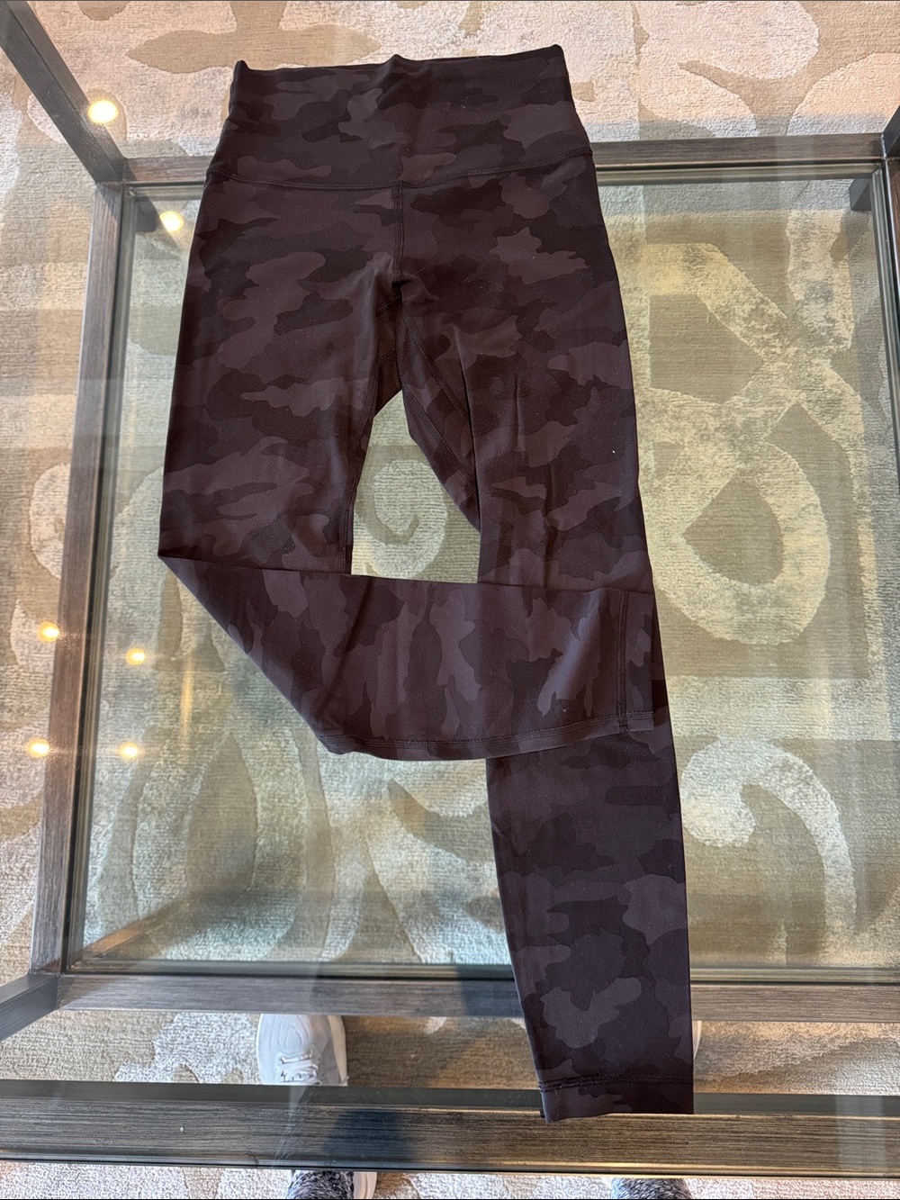 lululemon athletica Black Camo Leggings